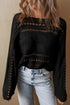 'Halona' Knit Long Sleeve Sweater - Celes Fashion